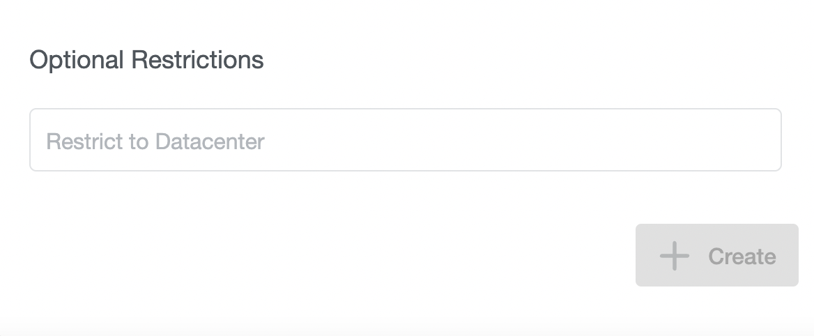 Optional third step of restricting to DC